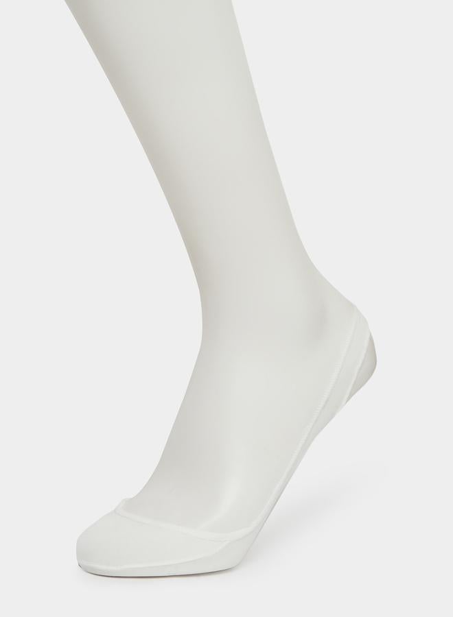 ستايلي طقم زوجين جوارب خفية سادة - Image 4